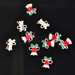 Decoratiuni 3D Metalice 204 Clopotei Argintii 